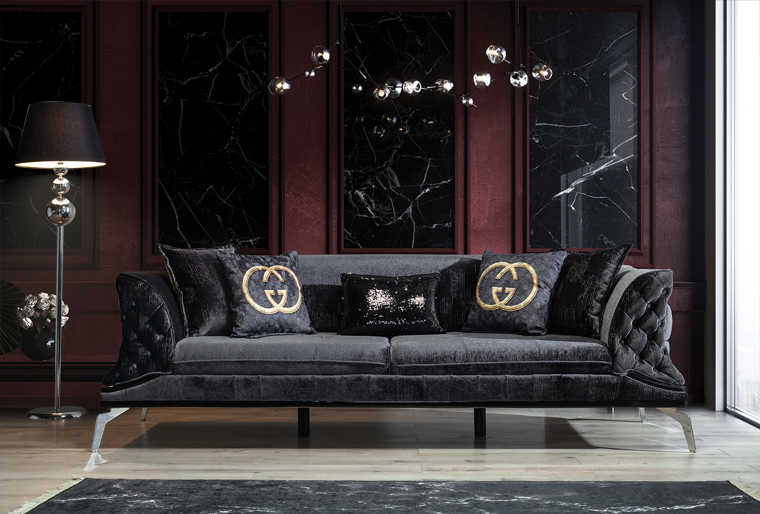 GUCCI SOFFGRUPP 3+2+1 - Bild 2