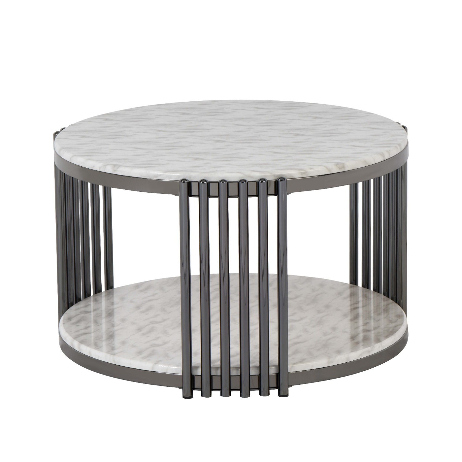 Lisa Rund Soffbord med Sidobord - Bild 4