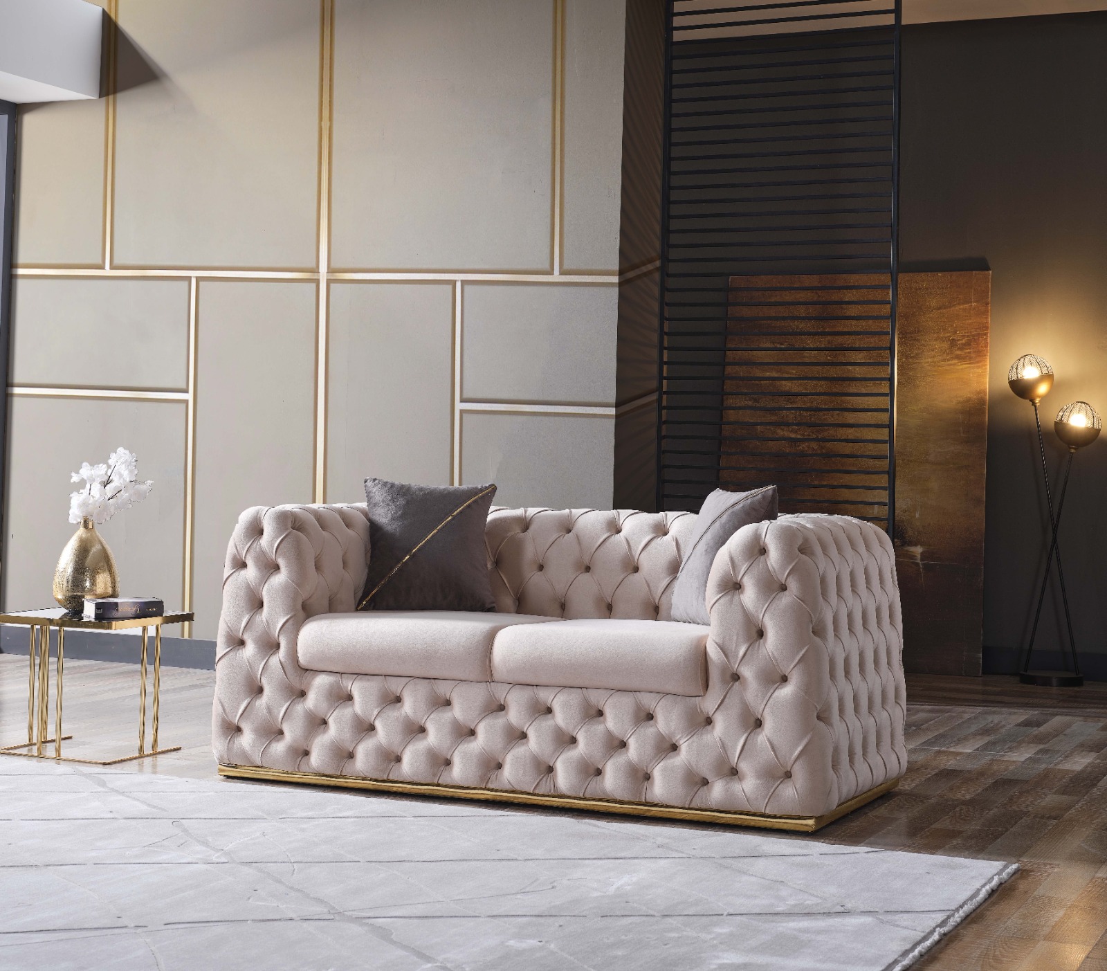 PARIS LUXURY SOFFGRUPP 3+2+1 - Bild 2