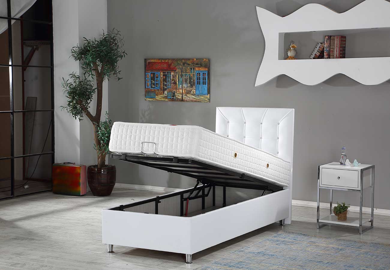 CARMEN ENKELSÄNG med Gavel+Madrass - Bild 2